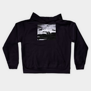 Abstract landscape Kids Hoodie